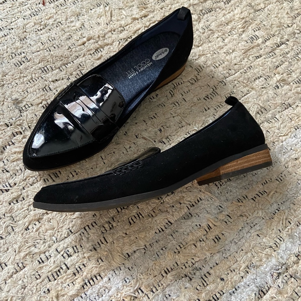 NWT Dr Scholl’s Patent Leather Loafers